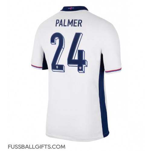 England Cole Palmer #24 Fußballbekleidung Heimtrikot EM 2024 Kurzarm